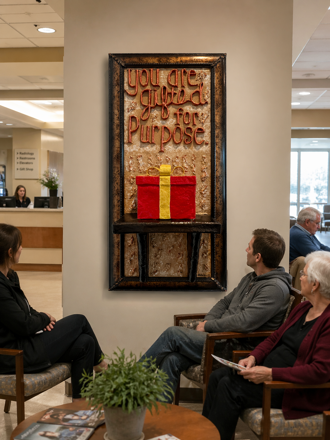 Gifted for Purpose - 3D Sculpted Art